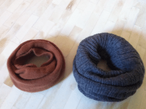 different socks for sock buns via honeynest