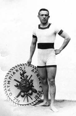 Male Olympic Swimmer ca.1896