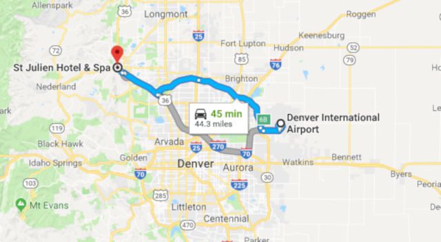 Boulder to Denver Airport: An Unconventional Journey