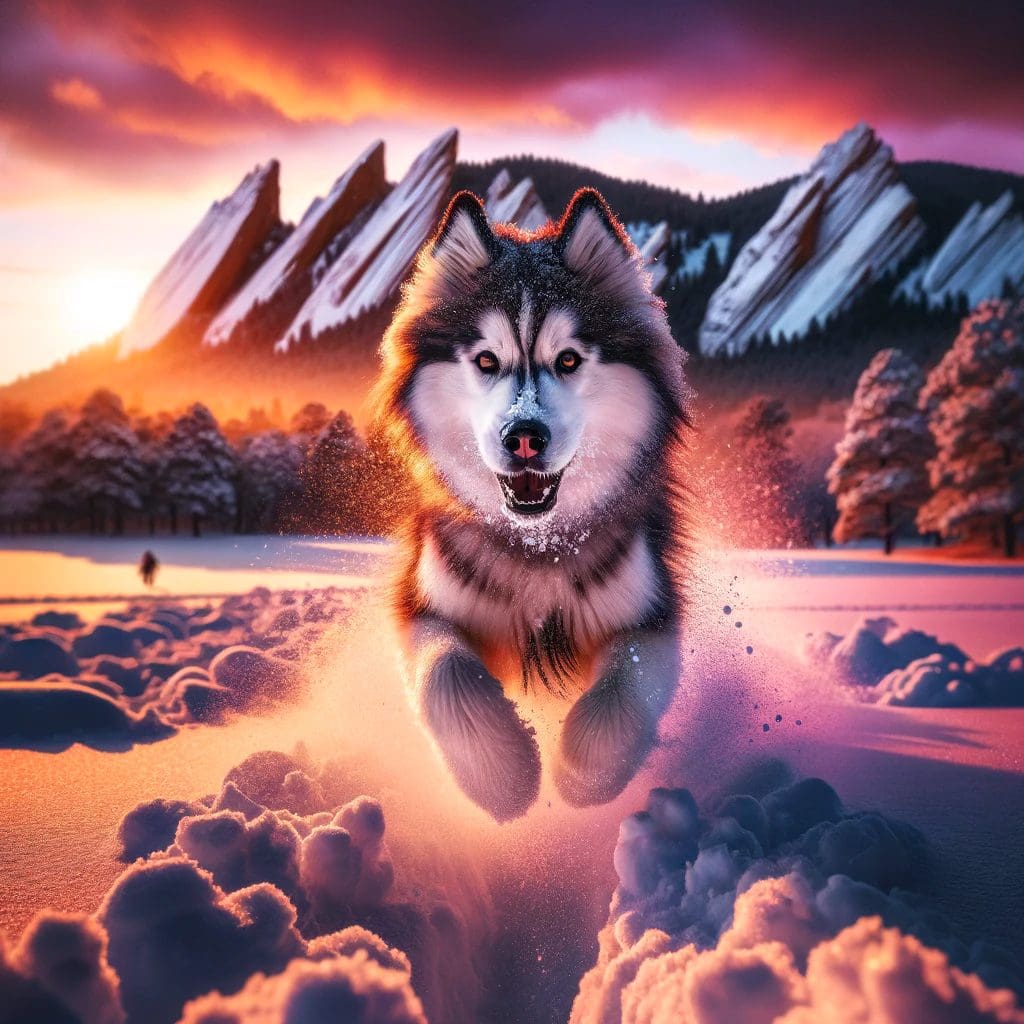 Photo Of Husky Looking Puppy In The Leaves Background, Pomsky Picture  Background Image And Wallpaper for Free Download