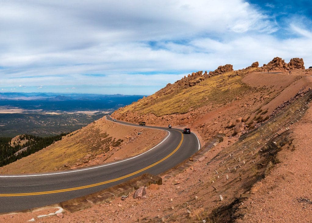 Road to the Summit of Pikes Peak