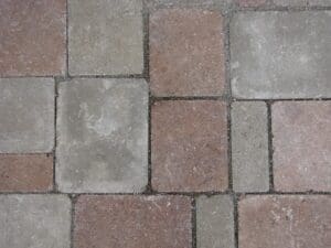 Multi-Color Pavers in Garbage/Utility Area - AboutBoulder.com