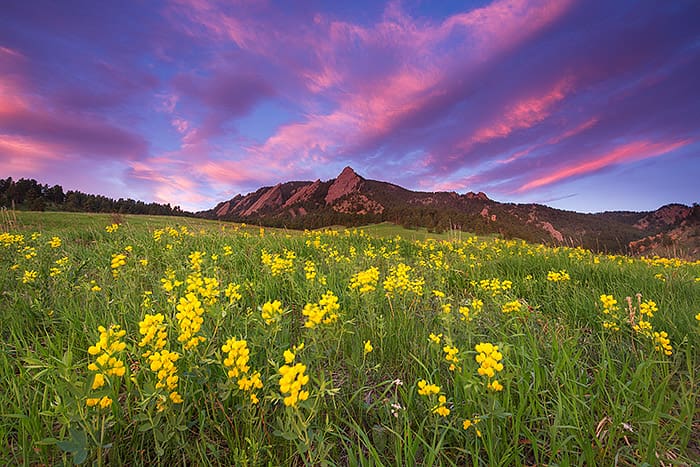 Painted Skies: The Spectacular Sunsets of Chautauqua Park