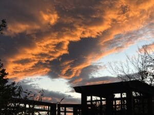 Boulder's Brilliant Pre-Snow Sunset