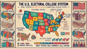 electoral college map. Understanding the Electoral College: Does It Work? Does It Matter?