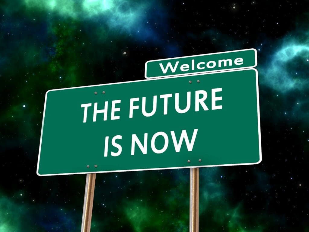 future, road, path, straight, traffic signs, traffic, a notice, traffic sign, hope, courage, present, now, be there, to be available, reality, exist, being, meditation, sense, universe, stars, future, future, future, future, future, now