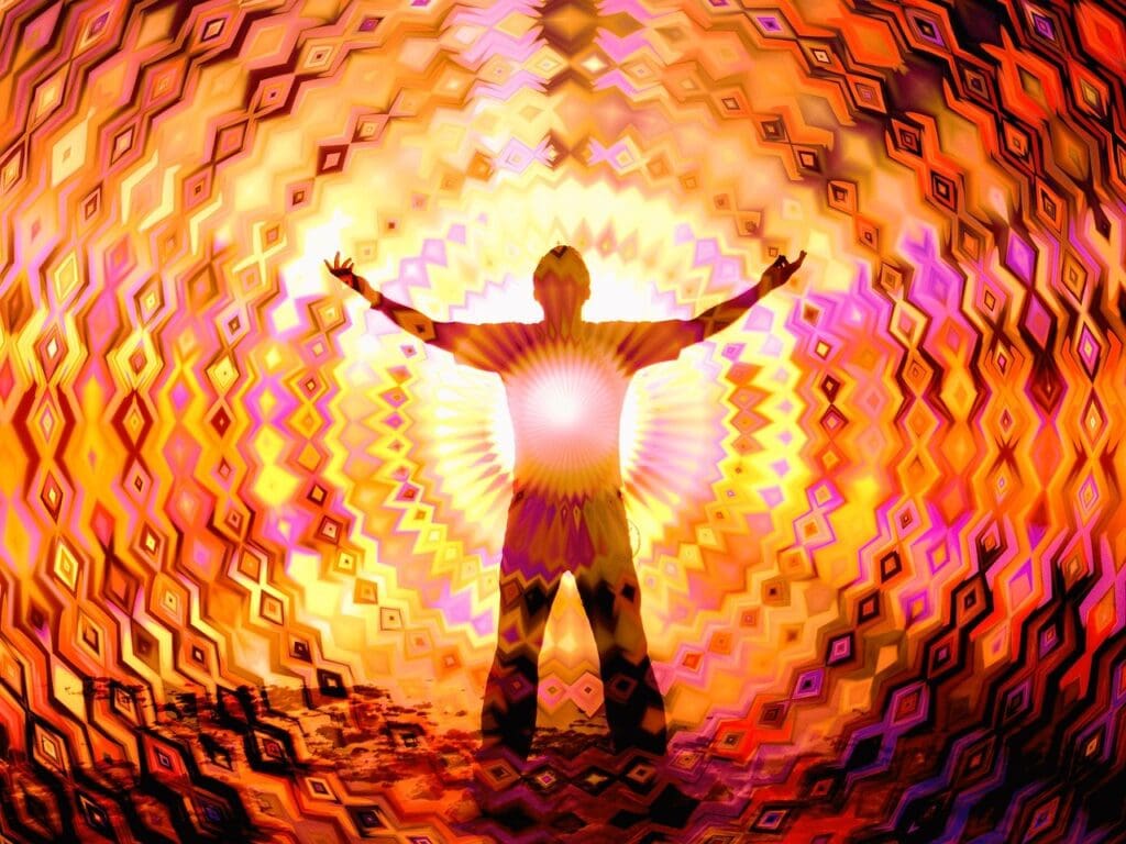 religion, meditation, faith, light, nature, clouds, man, enlightenment, seem, forever, heaven