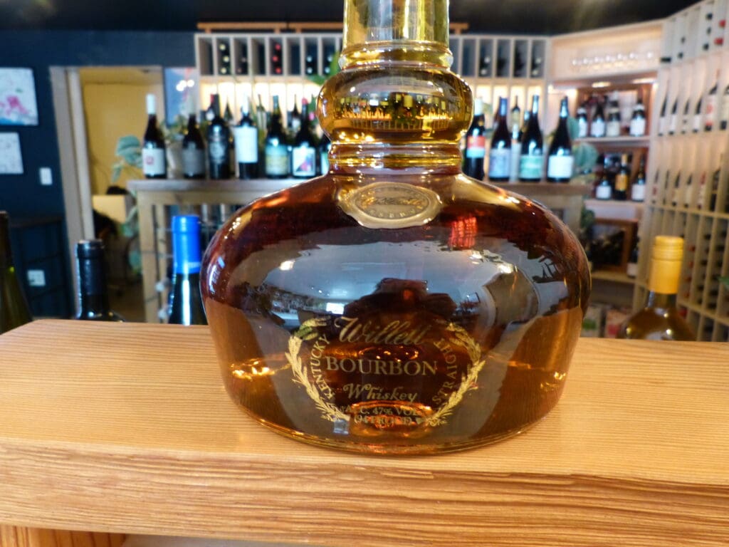 FANCY bottle of bourbon