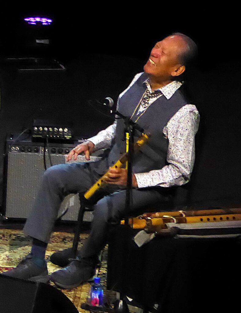 Famed Native American Flute player Carlos Nakai