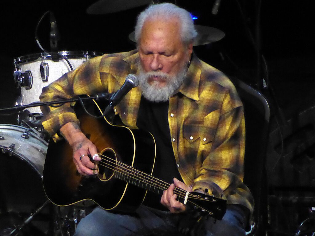 Jorma was flawless, shown here with his usual thumbpick channeling the Reverend Gary Davis