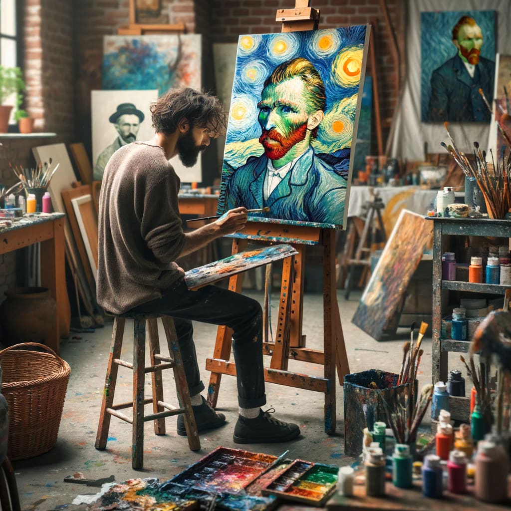 I've always been interested in art beyond photography. AI opened new doors for me. AI with Lenny "Lensworth" Frieling