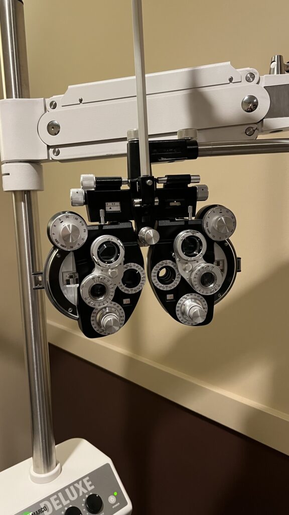 The Phoropter, "Which Is Better, One Or Two?" Can You Always Tell? Photo: Lenny "Lensworth" Frieling