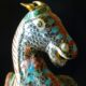 Cloisonné horse head