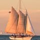 Sun Sets, Temps Drop over a catamaran off Key West!