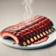 a rack of beautiful bbq ribs makes your mouth water and your appetite scream "I'm hungry!"